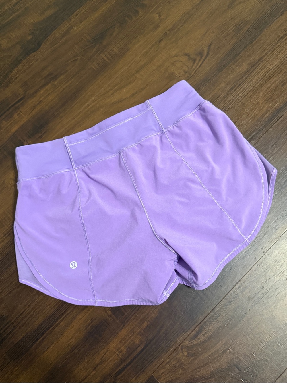 lululemon athletica Women’s 6 Speed Up Purple Athletic Running Shorts Mesh